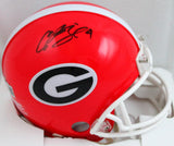 Champ Bailey Autographed Georgia Bulldogs Mini Helmet-Beckett W Hologram *Black