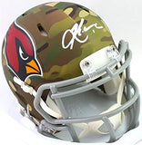 Kyler Murray Autographed Arizona Cardinals Camo Mini Helmet *FRONT- Beckett W *W