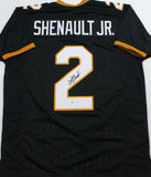 Laviska Shenault Jr Autographed Black College Style Jersey - Beckett W Auth *2