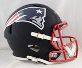 Sony Michel Signed Patriots F/S Flat Black Helmet W/ SB Champs- Beckett Auth *To