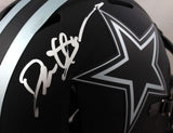 Deion Sanders Signed Cowboys F/S Eclipse Authentic Helmet-Beckett W Auth *Silver