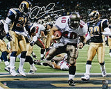 Mike Alstott Autographed Buccaneers 16x20 TD Photo w/A-Train-Beckett W Hologram