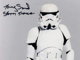 Tony Smart Autographed Full Body 11x14 Photo w/ Stormtrooper - JSA Auth *Black