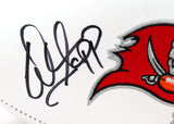 Warren Sapp Autographed Tampa Bay Buccaneers Logo Football w/ HOF-Beckett W Holo