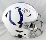 Jacoby Brissett Signed F/S Colts SpeedFlex Authentic Helmet- JSA W Auth *Black