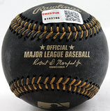 Jeff Bagwell Autographed Rawlings OML Black Baseball *thick - Beckett Auth *Gold