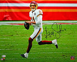 Alex Smith Autographed Washington 16x20 Passing Photo- Beckett W *Black