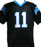 Robby Anderson Autographed Black Pro Style Jersey - Beckett W *Black