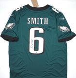 Devonta Smith Autographed Eagles Green Nike Vapor Limited Jersey - Fanatics