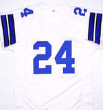 Everson Walls Autographed White Pro Style Jersey - Beckett Hologram *Silver