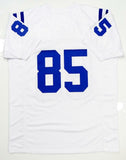 Eric Ebron Autographed White Pro Style Jersey - JSA W Auth