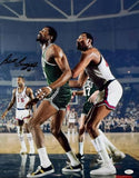 Bill Russell Autographed Boston Celtics 16x20 Photo- JSA Authenticated *Black