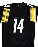 George Pickens Autographed Black Pro Style Jersey - JSA *Black