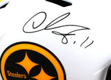 Chase Claypool Autographed Pittsburgh Steelers Lunar F/S Helmet- Beckett W*Black