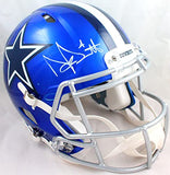 Dak Prescott Signed Dallas Cowboys F/S Flash Speed Authentic Helmet-BAW Hologram