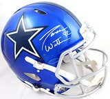 Jason Witten Autographed Cowboys F/S Flash Speed Authentic Helmet- BeckettW Holo