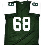 Kevin Mawae Autographed Green Pro Style Jersey w/HOF- Beckett W *Black