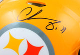 Chase Claypool Autographed Steelers F/S Speed Authentic Helmet-Beckett W Holo