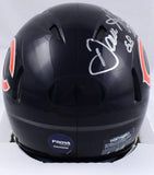 Dan Hampton Autographed Chicago Bears Speed Mini Helmet w/SB Champs- Prova