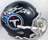 Treylon Burks Signed Tennessee Titans F/S Speed Helmet-Beckett W Hologram