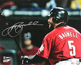 Jeff Bagwell Autographed Astros 16x20 Close Up Batting PF Photo n/o - Tristar Au