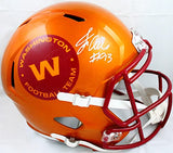 Jonathan Allen Signed Washington Football Team F/S Flash Speed Helmet-BAW Holo