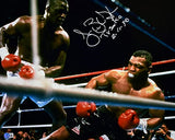 Buster Douglas Signed 16x20 v. Tyson KO Photo w/Tyson KO - Beckett W Hologram