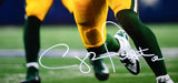 Clay Matthews Autographed Green Bay Packers 16x20 Stance Photo - JSA W *White