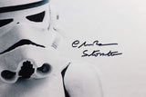 Chris Bunn Autographed Movie Still 16x20 Photo w/ Stormtrooper - JSA Auth *Black