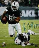 Amari Cooper Autographed Raiders 16x20 Against Texans PF. Photo- JSA W Auth