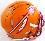 Deion Sanders Signed FSU Seminoles F/S Flash Speed Authentic Helmet-BeckettWHolo