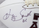 Kevin Smith Autographed Texas A&M Logo Football w/ Gig 'Em- Jersey Source Auth