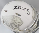 Fred Taylor Autographed Jaguars ICE Mini Helmet-Beckett Authenticated