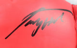 Larry Holmes Autographed Everlast Red Boxing Glove-Beckett W Hologram *Black *L