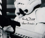 Quentin PierreAutographed 11x14 Firing Gun Photo w/ Stormtrooper - JSA Auth *Blk