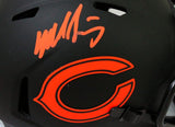 Mike Singletary Signed Bears Eclipse Speed Mini Helmet- BA W Hologram *Orange