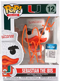 Ray Lewis Autographed Miami Hurricanes Funko Pop Figurine #12- Beckett W Holo