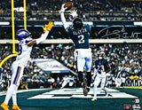 Darius Slay Autographed Eagles 16x20 Interception Photo w/INT- Beckett W Holo