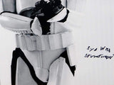 Syd Wragg Autographed 11x14 Photo From Movie w/ Stormtrooper - JSA Auth *Black