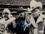 Earl Campbell HOF Signed Houston Oilers 8x10 With Bum Phillips Photo- JSA W Auth