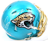 Tony Boselli Autographed Jaguars Flash Speed Mini Helmet w/HOF-Beckett W Holo