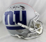 Lawrence Taylor Autographed NY Giants F/S AMP Speed Helmet w/ HOF - JSA W Auth