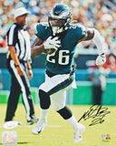 Miles Sanders Signed Philadelphia Eagles 8x10 FP Running Photo - JSA W Auth *Blk