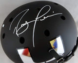 Ray Lewis Signed Miami Hurricanes Black Schutt F/S Helmet - Beckett Auth *White