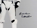 Chris Bunn Autographed Full Body 11x14 Photo w/ Stormtrooper - JSA Auth *Black