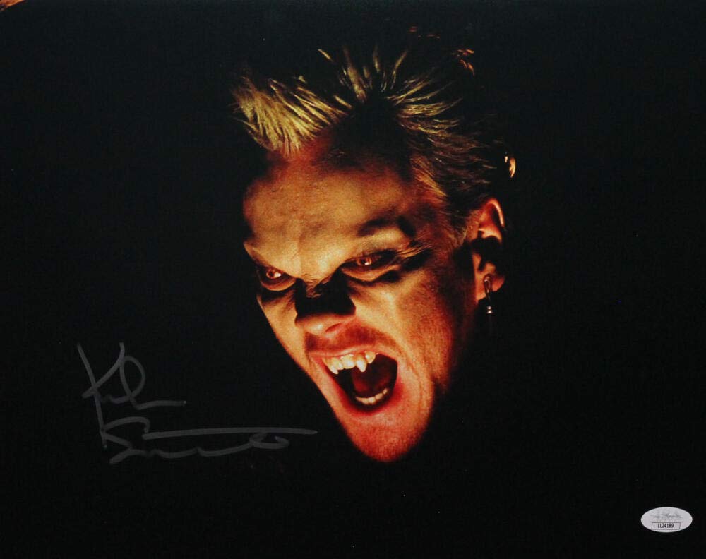 Kiefer Sutherland Signed 11x14 The Lost Boys Close Up Photo - JSA