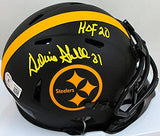 Donnie Shell Signed Steelers Eclipse Speed Mini Helmet w/ HOF-Beckett W Hologram