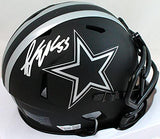 Leighton Vander Esch Autographed Dallas Cowboys Eclipse Mini Helmet-Fanatics