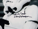 Tony Smart Autographed 11x14 Firing Gun Photo w/ Stormtrooper - JSA Auth *Black