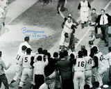 Bill Mazeroski Signed 16x20 1960 GW WS Home Run Celebration Photo-JSA W *Blue